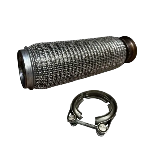 Flexible exhaust hoses